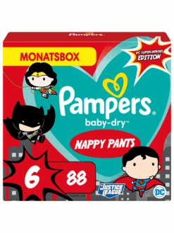 Pampers® Maandpak Luiers "Baby Dry Pants Warner Bros.", Mt. 6, 14-19 Kg (88 Stuks)