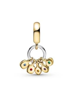 Pandora Zilveren Bead Met Vergulde Hanger -Gstar Kleding Winkel pandora zilveren bead met vergulde hanger 1