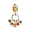 Pandora Zilveren Bead Met Vergulde Hanger -Gstar Kleding Winkel pandora zilveren bead met vergulde hanger