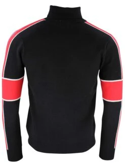 Coltrui "Colsud" Zwart/rood -Gstar Kleding Winkel peak mountain coltrui colsud zwart rood 1