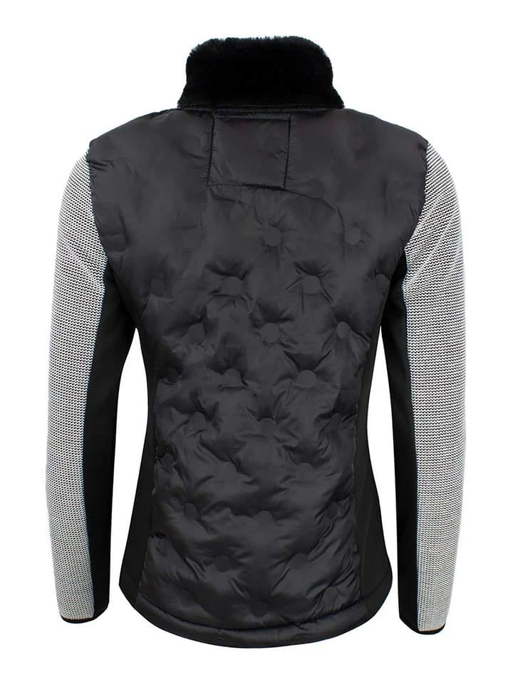 Hybride Jas "Akana" Zwart/grijs 5 Hybride Jas "Akana" Zwart/grijs - Afbeelding 3