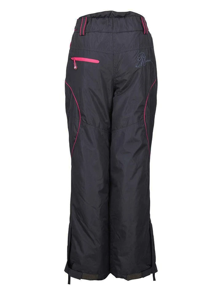 Ski-/snowboardbroek Zwart/roze 4 Ski-/snowboardbroek Zwart/roze - Afbeelding 2