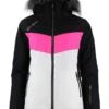 Ski-/snowboardjas "Afidol" Zwart/wit/roze -Gstar Kleding Winkel peak mountain ski snowboardjas afidol zwart wit roze