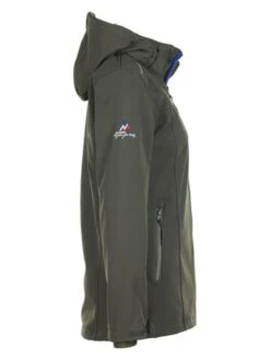 Softshelljas "Amont" Olijfgroen -Gstar Kleding Winkel peak mountain softshelljas amont olijfgroen 1