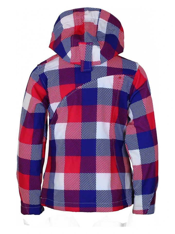 Softshelljas Donkerblauw/rood 4 Softshelljas Donkerblauw/rood - Afbeelding 2