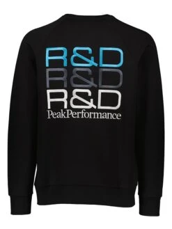 Peak Performance Sweatshirt "Seasonal" Zwart -Gstar Kleding Winkel peak performance sweatshirt seasonal zwart 1