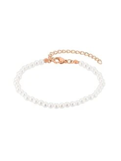 Rosévergulde Parelarmband "Juliane" -Gstar Kleding Winkel pearlissimo rosevergulde parelarmband juliane 3