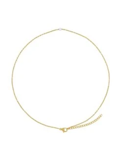 Vergulde Ketting "Cera" - (L)37 Cm -Gstar Kleding Winkel pearlissimo vergulde ketting cera l 37 cm 2