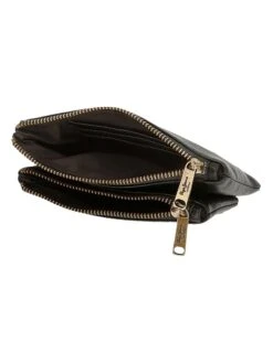 Pepe Jeans Clutch Zwart - (B)17 Cm X (H)9 Cm X (D)2 Cm -Gstar Kleding Winkel pepe jeans clutch zwart b 17 cm x h 9 cm x d 2 cm 2