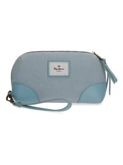 Pepe Jeans Portemonnee Lichtblauw - (B)20 X (H)11 X (D)4 Cm