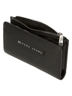 Pepe Jeans Portemonnee Zwart - (B)17 X (H)10 X (D)2 Cm -Gstar Kleding Winkel pepe jeans portemonnee zwart b 17 x h 10 x d 2 cm 2
