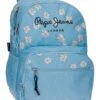 Pepe Jeans Rugzak Lichtblauw - (B)31 X (H)46 X (D)16 Cm -Gstar Kleding Winkel pepe jeans rugzak lichtblauw b 31 x h 46 x d 16 cm