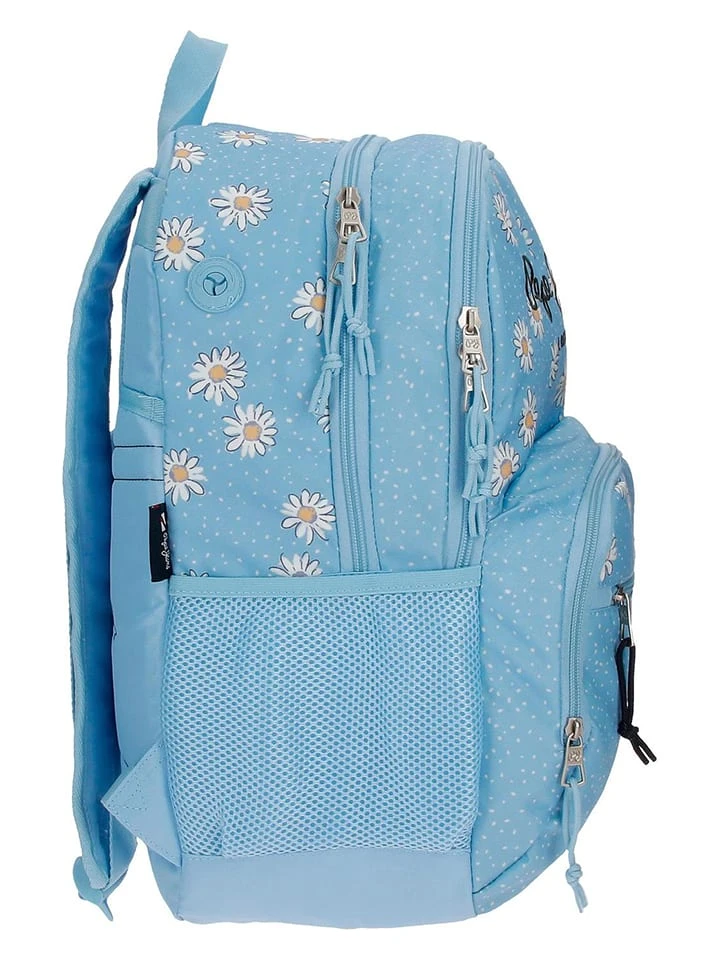 Pepe Jeans Rugzak Lichtblauw - (B)31 X (H)46 X (D)16 Cm 6 Pepe Jeans Rugzak Lichtblauw - (B)31 X (H)46 X (D)16 Cm - Afbeelding 4