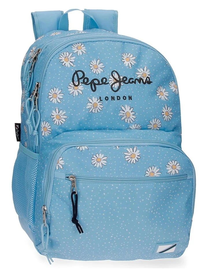 Pepe Jeans Rugzak Lichtblauw - (B)31 X (H)46 X (D)16 Cm 3 Pepe Jeans Rugzak Lichtblauw - (B)31 X (H)46 X (D)16 Cm