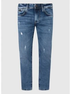 Pepe Jeans Spijkerbroek "Hatch" - Slim Fit - Blauw -Gstar Kleding Winkel pepe jeans spijkerbroek hatch slim fit blauw 2