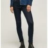 Pepe Jeans Spijkerbroek "Regent" - Skinny Fit - Donkerblauw -Gstar Kleding Winkel pepe jeans spijkerbroek regent skinny fit donkerblauw