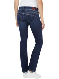 Pepe Jeans Spijkerbroek "Venus" - Slim Fit - Blauw -Gstar Kleding Winkel pepe jeans spijkerbroek venus slim fit blauw 1