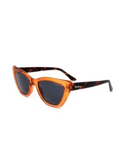 Pepe Jeans Unisekszonnebril Donkerblauw/oranje/zwart -Gstar Kleding Winkel pepe jeans unisekszonnebril donkerblauw oranje zwart 1