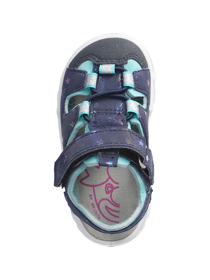 Enkelsandalen "Gery" Donkerblauw 4 Enkelsandalen "Gery" Donkerblauw - Afbeelding 2