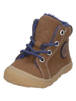 Leren Boots "Georgie" Lichtbruin/donkerblauw -Gstar Kleding Winkel pepino leren boots georgie lichtbruin donkerblauw 1