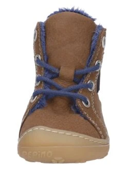 Leren Boots "Georgie" Lichtbruin/donkerblauw -Gstar Kleding Winkel pepino leren boots georgie lichtbruin donkerblauw 2