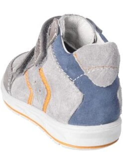 Leren Sneakers "Kimo" Grijs/blauw -Gstar Kleding Winkel pepino leren sneakers kimo grijs blauw 1