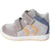 Leren Sneakers "Kimo" Grijs/blauw -Gstar Kleding Winkel pepino leren sneakers kimo grijs blauw