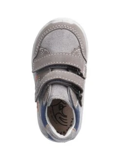 Leren Sneakers "Kimo" Grijs/blauw -Gstar Kleding Winkel pepino leren sneakers kimo grijs blauw 4