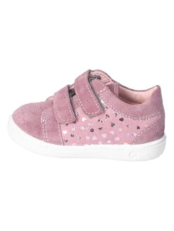 Leren Sneakers "Nadja" Lichtroze