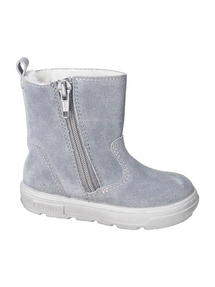 Leren Winterlaarzen "Cosa" Grijs 5 Leren Winterlaarzen "Cosa" Grijs - Afbeelding 3