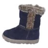 Leren Winterlaarzen "Usky" Donkerblauw/beige -Gstar Kleding Winkel pepino leren winterlaarzen usky donkerblauw beige