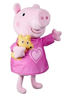 Sluimer-pluchen Figuur "Peppa Pig" Met Geluid - Vanaf 18 Maanden -Gstar Kleding Winkel peppa pig sluimer pluchen figuur peppa pig met geluid vanaf 18 maanden 1
