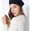 Kasjmieren Beanie "Cloe" Donkerblauw -Gstar Kleding Winkel perfect cashmere kasjmieren beanie cloe donkerblauw