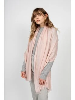 Kasjmieren Sjaal "Chaliona" Lichtroze - (L)170 X (B)30 Cm -Gstar Kleding Winkel perfect cashmere kasjmieren sjaal chaliona lichtroze l 170 x b 30 cm 1