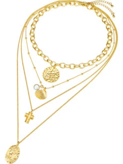 2-delige Set: Vergulde Kettingen -Gstar Kleding Winkel perldor 2 delige set vergulde kettingen 1