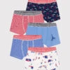 PETIT BATEAU 5-delige Set: Boxershorts Wit/ Blauw/ Rood 1 PETIT BATEAU 5-delige Set: Boxershorts Wit/ Blauw/ Rood -Gstar Kleding Winkel petit bateau 5 delige set boxershorts wit blauw rood