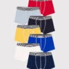 PETIT BATEAU 7-delige Set: Boxershorts Rood/zwart/blauw -Gstar Kleding Winkel petit bateau 7 delige set boxershorts rood zwart blauw