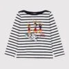PETIT BATEAU Longsleeve Wit/zwart 2 PETIT BATEAU Longsleeve Wit/zwart -Gstar Kleding Winkel petit bateau longsleeve wit zwart