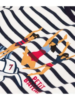 PETIT BATEAU Longsleeve Wit/zwart -Gstar Kleding Winkel petit bateau longsleeve wit zwart 2