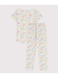 PETIT BATEAU Pyjama Crème -Gstar Kleding Winkel petit bateau pyjama creme 1