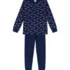 PETIT BATEAU Pyjama Donkerblauw -Gstar Kleding Winkel petit bateau pyjama donkerblauw