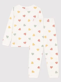 PETIT BATEAU Pyjama Wit/meerkleurig -Gstar Kleding Winkel petit bateau pyjama wit meerkleurig 1