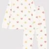 PETIT BATEAU Pyjama Wit/meerkleurig -Gstar Kleding Winkel petit bateau pyjama wit meerkleurig