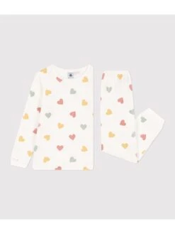 PETIT BATEAU Pyjama Wit/meerkleurig -Gstar Kleding Winkel petit bateau pyjama wit meerkleurig 2