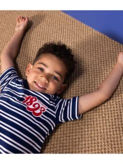 PETIT BATEAU Shirt Donkerblauw/wit -Gstar Kleding Winkel petit bateau shirt donkerblauw wit 1