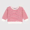 PETIT BATEAU Sweatshirt Rood/wit -Gstar Kleding Winkel petit bateau sweatshirt rood wit