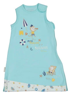 Babyslaapzak Turquoise -Gstar Kleding Winkel petit beguin babyslaapzak turquoise 2