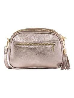 Leren Schoudertas "Monte Sparagio" Roségoudkleurig - (B)23 X (H)17 X (D)7 Cm -Gstar Kleding Winkel pia sassi leren schoudertas monte sparagio rosegoudkleurig b 23 x h 17 x d 7 cm 1