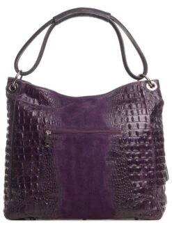 Leren Schoudertas Pruimkleurig - (B)40 X (H)38 X (D)14 Cm -Gstar Kleding Winkel pia sassi leren schoudertas pruimkleurig b 40 x h 38 x d 14 cm 1