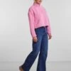 Pieces Fleece Trui "Ferna" Lichtroze -Gstar Kleding Winkel pieces fleece trui ferna lichtroze